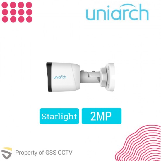 Paket Instalasi Uniarch IP Camera 2MP Starlight - 1 kamera