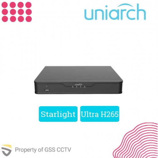 Paket Instalasi Uniarch IP Camera 2MP Starlight - 1 kamera